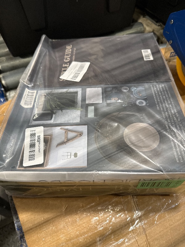 Photo 1 of ***MINOR DAMAGE*** 4 Pack Faux Books for Decoration, Ediactcyl Modern Fashion Decorative Books Set for Hardcover Home Decor, Fake Book Stacks Display for Bookshelf Living Room Decor