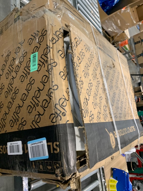 Photo 1 of *PARTIAL SET*
SereneLife 12,000 BTU Mini Split AC & Heating System, 115V Indoor & Outdoor Wall-Mounted Units with WiFi, Installation Kit Included for Home, Office & Bedroom, Up to 550 Sq. Ft. Coverage