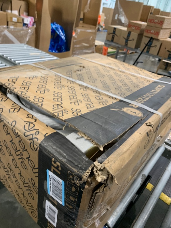 Photo 1 of *PARTIAL SET*
SereneLife 12,000 BTU Mini Split AC & Heating System, 115V Indoor & Outdoor Wall-Mounted Units with WiFi, Installation Kit Included for Home, Office & Bedroom, Up to 550 Sq. Ft. Coverage