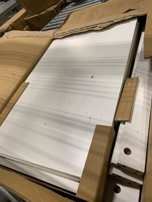 Photo 1 of **DAMAGE MINIOR** VASAGLE Laundry Cabinet with Tilt-Out Basket, Freestanding Storage Unit with Drawer and Laundry Hamper, for Bathroom, Living Room, 15.8 x 31.1 x 31.5 Inches, Cloud White UBBC751W01