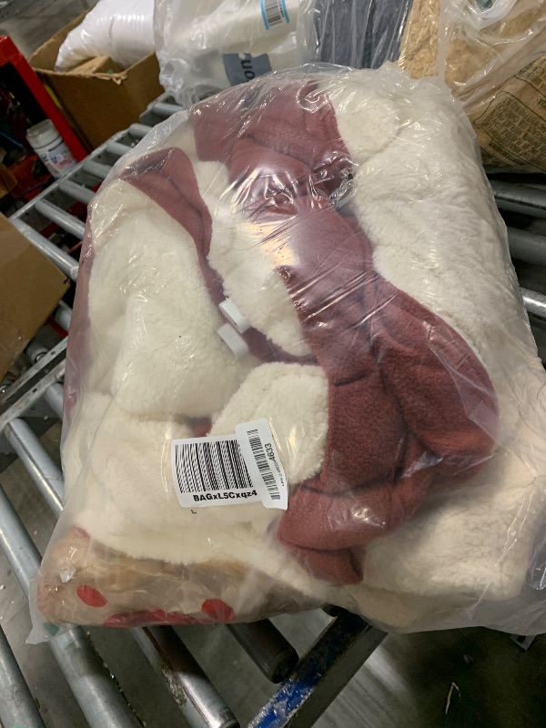 Photo 1 of ** USED** Eddie Bauer - Queen Heated Blanket, Soft Fleece Electric Blanket with Sherpa Reverse, Warm Bedding with Low-Voltage Technology (Redwood, Queen)