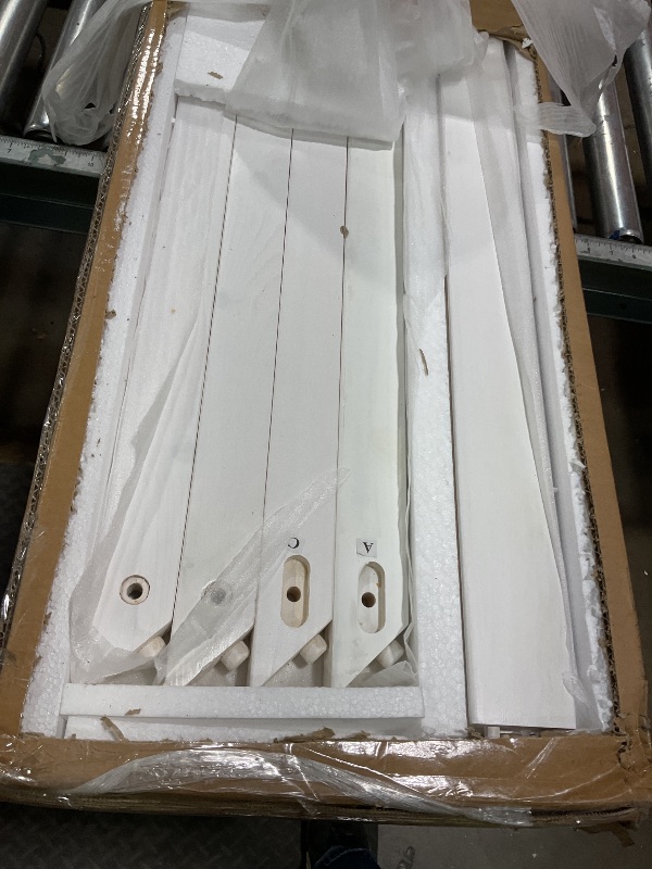 Photo 1 of ** Photo for referee style differs **Twin House Bunk Bed white