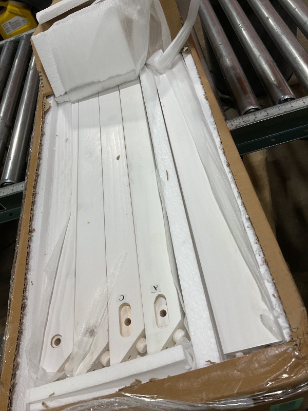 Photo 1 of ** Photo for referee style differs **Twin House Bunk Bed white