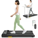 Photo 1 of **DIRTY** UREVO Spacewalk E1L Smart Walking Pad, Compact Under Desk Treadmill with Double Shock Absorption, Quiet Operation, Workout APP with Track Insights and MIIT Mode, Remote or APP Control for Home Office