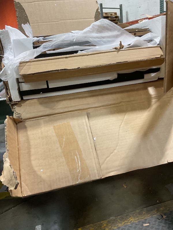 Photo 1 of **POSSIBLY MISSING HARDWARE** Makeup Vanity Table Dressing Desk (Black)