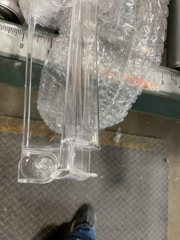 Photo 1 of **HAS DAMAGES ** Redcoutt 4PCS Mahjong Racks with Pushers, All-in-One Mahjong Tile Pushers and Racks, Modern American Mahjong Accessories Perfect for Family Gatherings and Holiday Parties(Transparent)