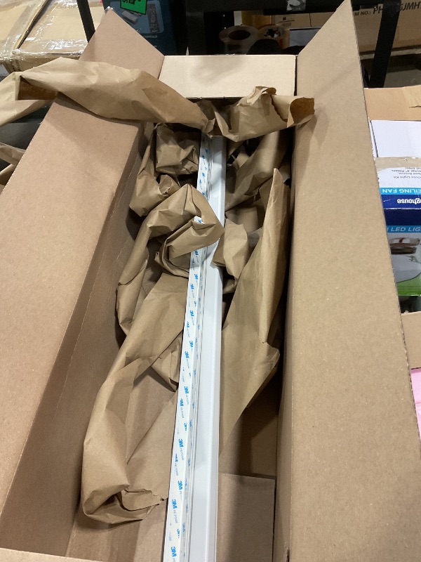 Photo 1 of **MISSING INSTRUCTIONS **RUANSTEC White Corner Guards for Walls Baby Proofing - 6 Pack Self-Adhesive PVC Wall Corner Protectors & Edge Guards, 0.98" x 0.98" x 39.7" (100cm) - for Stairs, Furniture, Drywall