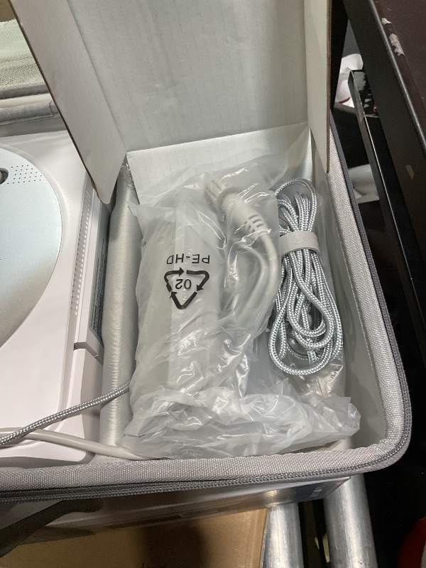 Photo 1 of ***FOR PARTS ONLY/ GIVES ERROR CODE *** ECOVACS Winbot W1 Pro Window Cleaning Robot, Intelligent Cleaning with Dual Cross Water Spray Technology, Win SLAM 3.0 Path Planning, 2800Pa Suction Power, Edge Detection Technology, App Control,Grey