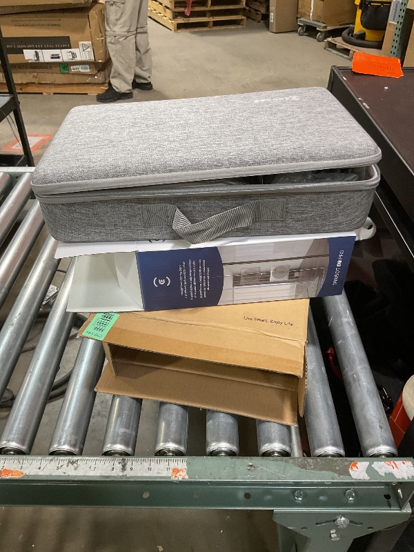 Photo 1 of ***FOR PARTS ONLY/ GIVES ERROR CODE *** ECOVACS Winbot W1 Pro Window Cleaning Robot, Intelligent Cleaning with Dual Cross Water Spray Technology, Win SLAM 3.0 Path Planning, 2800Pa Suction Power, Edge Detection Technology, App Control,Grey