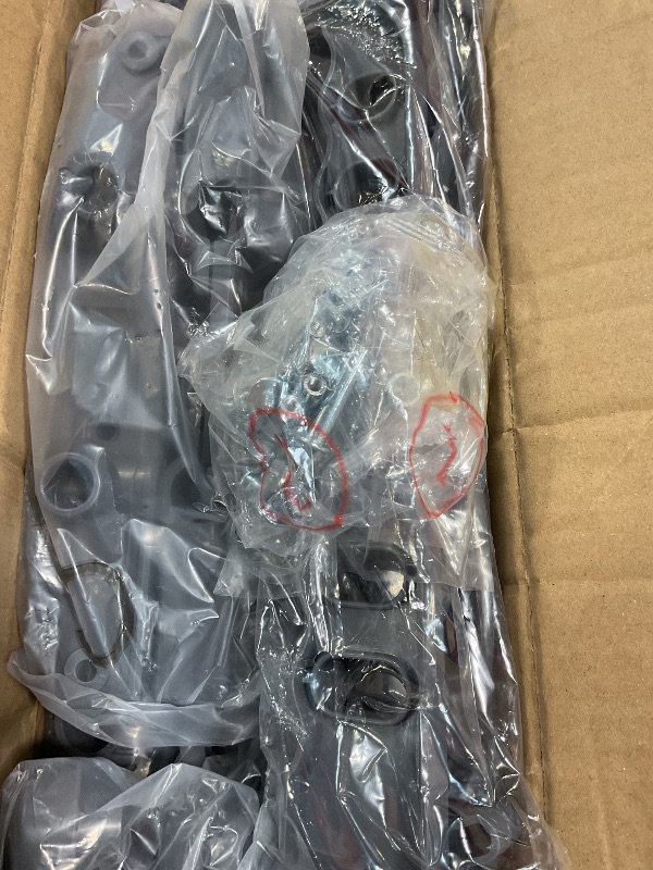 Photo 1 of ***MISSING INSTRUCTIONS** Bigzzia 3 Tier Clothes Drying Rack, 57 Inch Laundry Drying Rack, Foldable Stainless Steel Kids Clothing Rack, Movable Laundry Rack for Indoor Outdoor - Grey