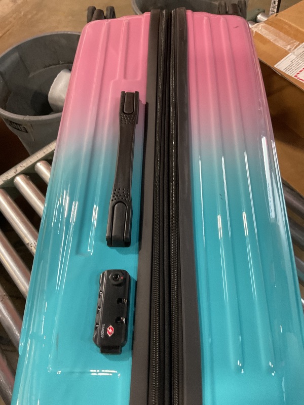 Photo 1 of **HAS DAMAGES /SCRATCHES** sukiost Checked Luggage, 28 Inch Hardside Suitcase, Lightweight Hardshell with TSA Lock, Large Suitcase with Spinner Wheels