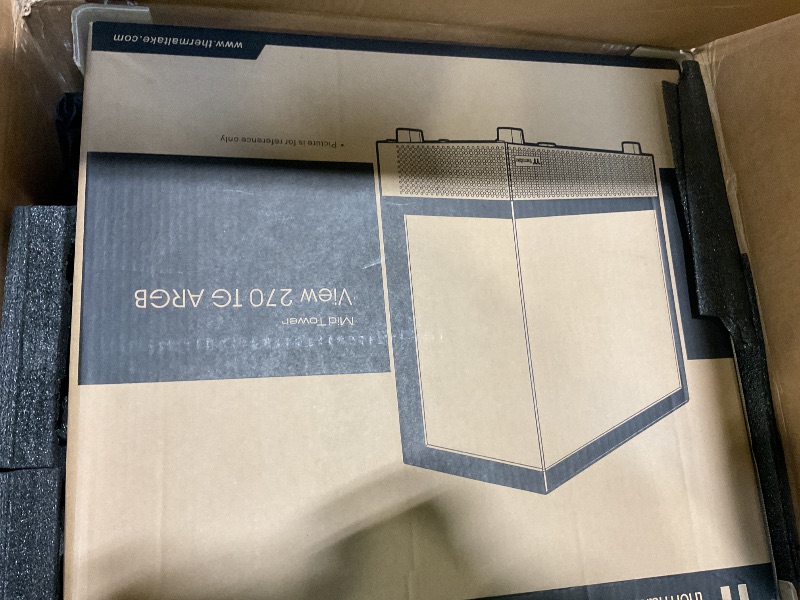Photo 1 of **COOLING FAN FOR CPU CAME OFF**Thermaltake LCGS Vista i350 R4 Gaming Desktop (Intel® Core™ i5-13400F, ToughRam 16GB DDR4 3600MHz RGB Memory, NVIDIA® GeForce RTX™ 3050, 1TB NVMe M.2, WiFi, Windows 11) V27S-B76R-350-LCS