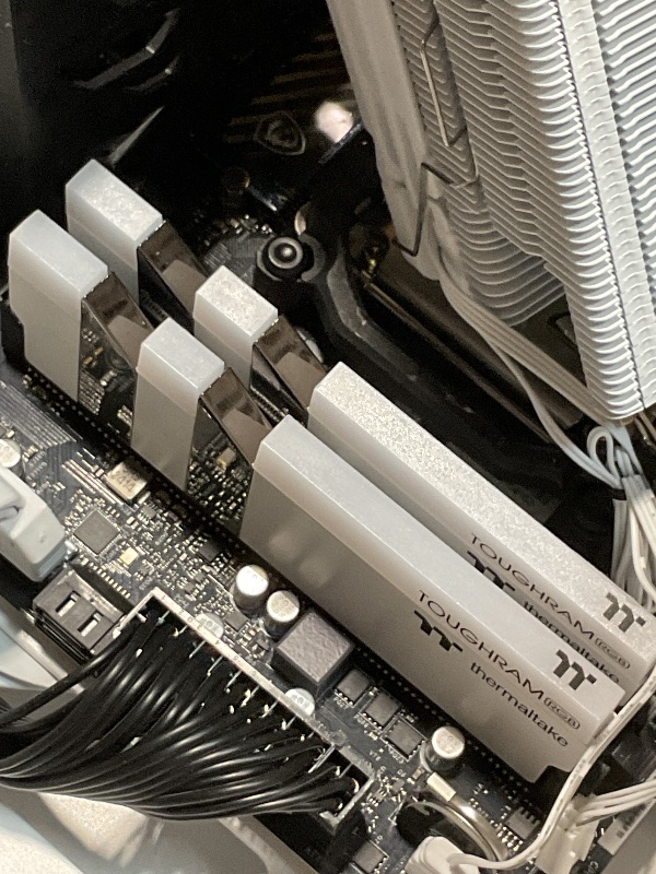 Photo 1 of **COOLING FAN FOR CPU CAME OFF**Thermaltake LCGS Vista i350 R4 Gaming Desktop (Intel® Core™ i5-13400F, ToughRam 16GB DDR4 3600MHz RGB Memory, NVIDIA® GeForce RTX™ 3050, 1TB NVMe M.2, WiFi, Windows 11) V27S-B76R-350-LCS