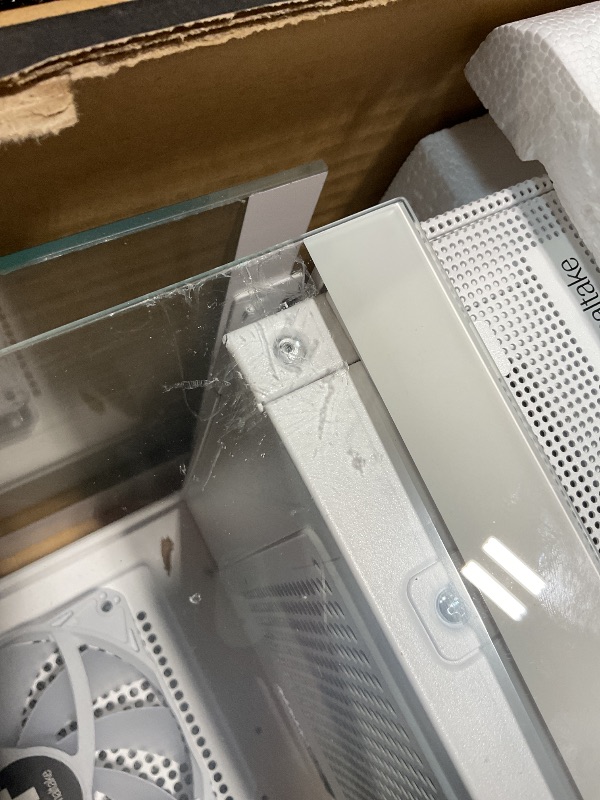 Photo 1 of **COOLING FAN FOR CPU CAME OFF**Thermaltake LCGS Vista i350 R4 Gaming Desktop (Intel® Core™ i5-13400F, ToughRam 16GB DDR4 3600MHz RGB Memory, NVIDIA® GeForce RTX™ 3050, 1TB NVMe M.2, WiFi, Windows 11) V27S-B76R-350-LCS