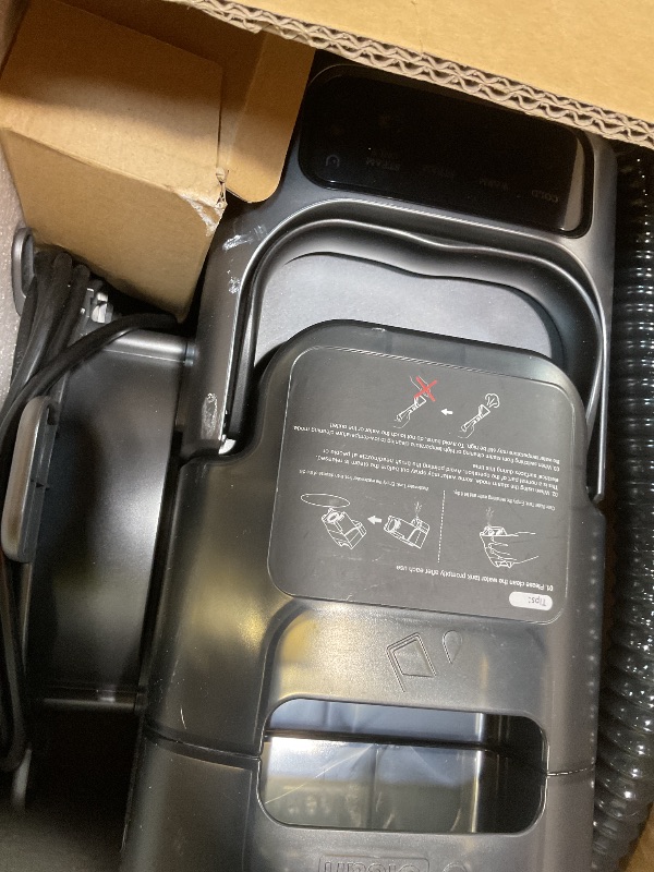 Photo 1 of **SCRAPES**Starrybot Portable Carpet Cleaner Machine with Steam and Heating Techology,18Kpa Powerful Suction with Versatile Tools for Pets, Couch,Spot Cleaner for Stairs/Furniture/Rug(Gray)