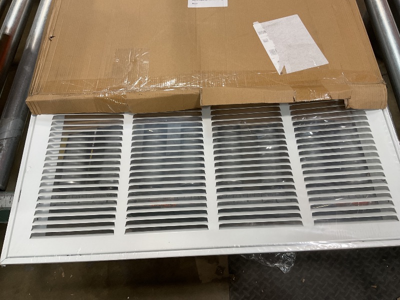 Photo 1 of 24x20 Return Air Grille [Duct Opening Size] Return Vent Cover for Wall or Ceiling,Steel Return Air Grill Removable Face/Door for 1 inch Filters(24"W x 20"H [Duct Opening])