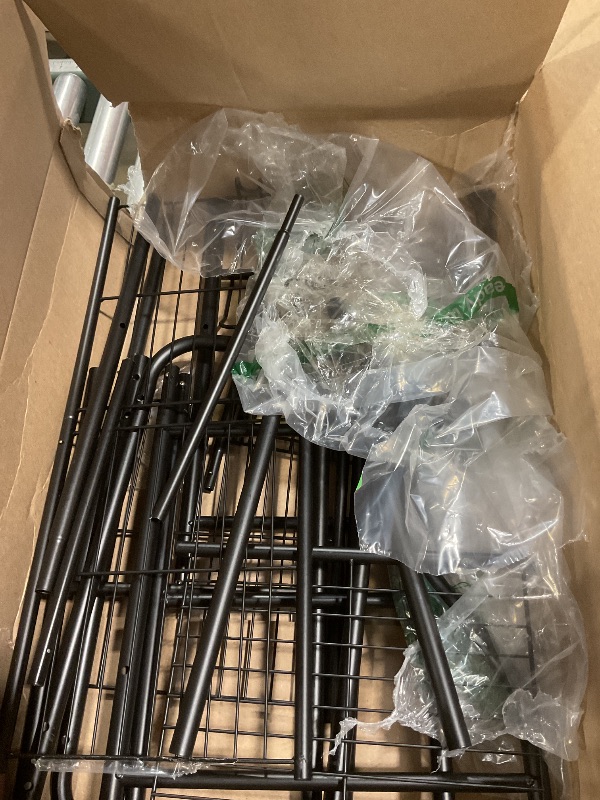 Photo 1 of ***one piece broken***Kitsure Over Toilet Storage Rack - Metal Over Toilet Bathroom Organizer Shelf, Over The Toilet Storage Cabinet with Paper Holder and Hooks, Bathroom Cabinet for Laundry, Black, 3 Tiers (63.2" H)