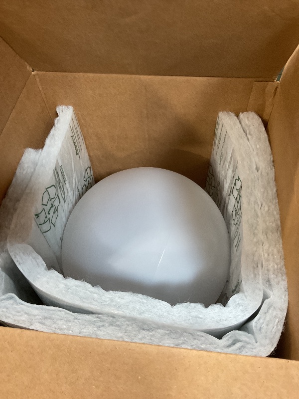 Photo 1 of 12 Inch Solar Glowing Ball Light Outdoor, Solar Garden Globe Light w/Remote, RGB Color Changing Waterproof Large LED Orb Lights, Landscape Lighting Mood Lamp w/Ground Stake for Patio Yard Lawn Path