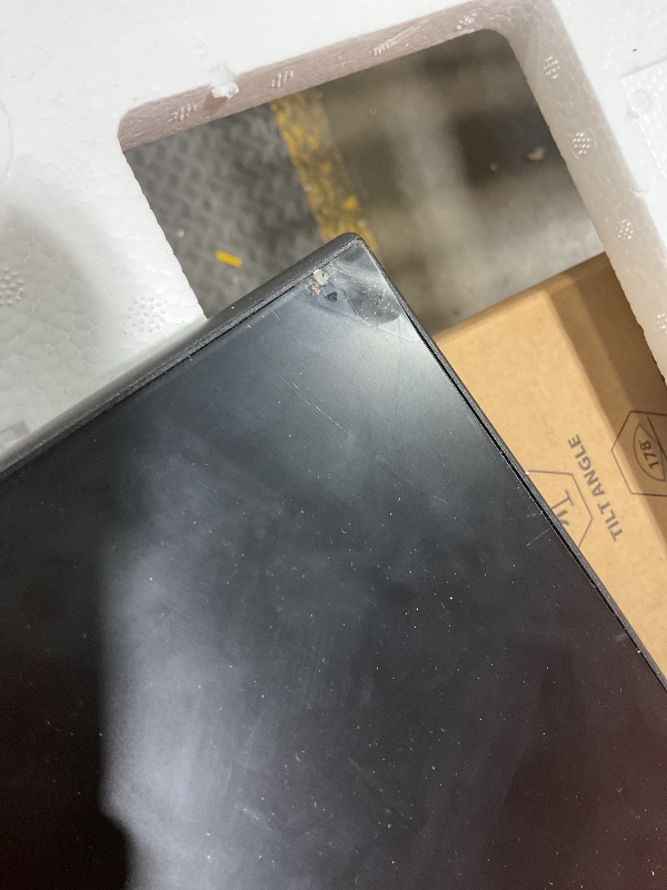 Photo 1 of **MAJOR DAMAGE TO SCREEN. SELLING FOR PARTS. MONITER ONLY**ArcticPro 24 inch Monitor 120Hz, FHD 1080p, Computer Monitor, IPS, 99% sRGB, Adaptive Sync, 1ms Response Time, 3-Sided Frameless, Ultra Slim, VESA Mountable, Anti-Blue Light Design, HDMI & VGA Por