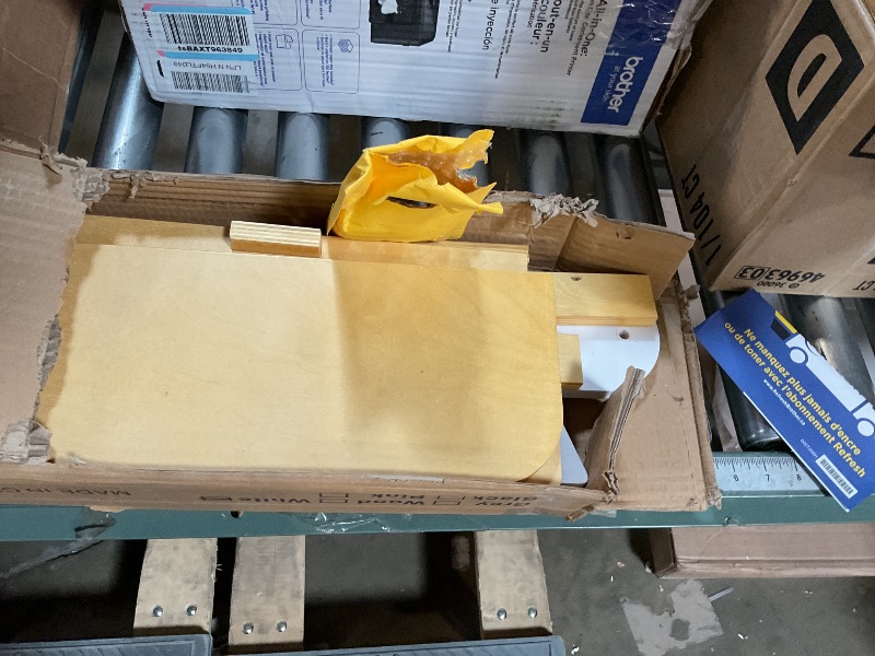 Photo 1 of **MINOR DAMAGE** Toddler Step Stool, Wooden Height-Adjustable 2 Step Stool for Kids, 2 in 1 Potty Training Stool with Safety Handles Non-Slip Pads for Bathroom Sink, Kitchen, Bedroom (White, Foldable)