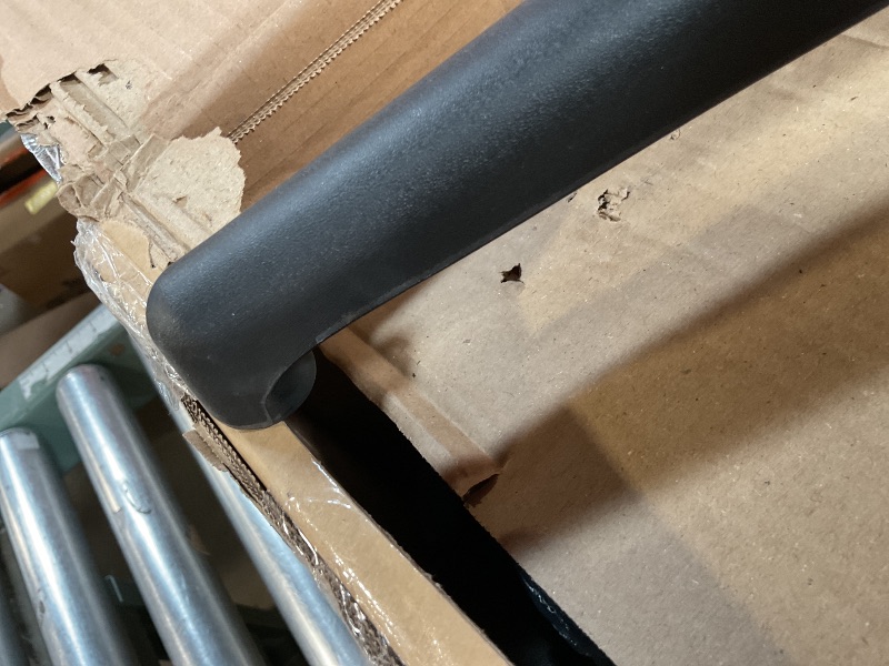 Photo 1 of **DIRTY/ Scratches ** BestOffice Drafting Chair Tall Office Chair Adjustable Swivel Rolling Mesh Height with Lumbar Support Arms Footrest Mid Back for Adults Standing Desk Drafting Stool(Black)