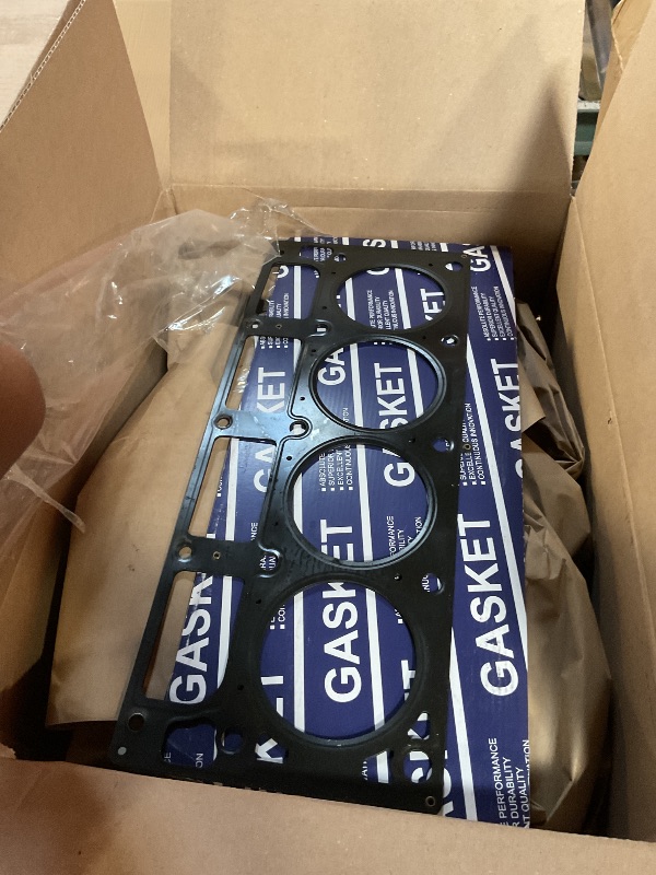 Photo 1 of **MINOR DAMAGE SMALL SCRATCHES ** 2 Pcs Cylinder Multi Layer Head Gasket for LS1 LS6 V8 4.8L 5.3L 5.7 Liter Engine Compatible with Chevy/GMC/Buick/Cadillac/Pontiac/Hummer/Saab Vehicle 1998-2019, Replace#12589226 12498544 98544