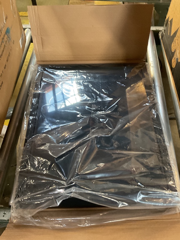 Photo 1 of 16x20 Shadow Box Frame Black Wood | with a 3/4" Usable Display Depth | Includes a Black Real Suede Texture Acid-Free Backing Board, UV Resistant Acrylic, and Hanging Hardware