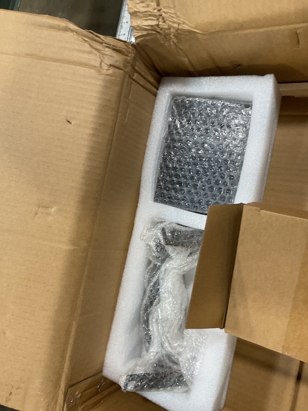 Photo 1 of **Unknown missing assembly pieces **  CXRCY Racing Wheel Stand with Cup Holder Height Adjustable & Foldable Steering Wheel Stand Compatible with Logitech G920 G29 G27 G25 Gaming Cockpit (Wheel and Pedals Not Included)