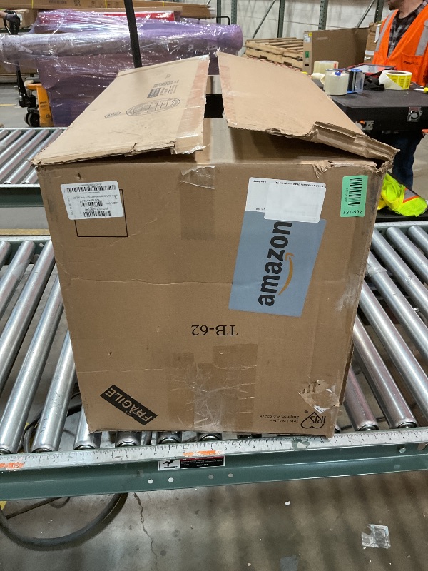 Photo 1 of **DAMAGED CRACKED ** IRIS USA 72 QT Plastic Storage Box with Lid and Latches - 4 Pack - BPA-Free, See-Through Organizing Solution, Durable Nestable Stackable Containers, Secure Pull Handle - Clear