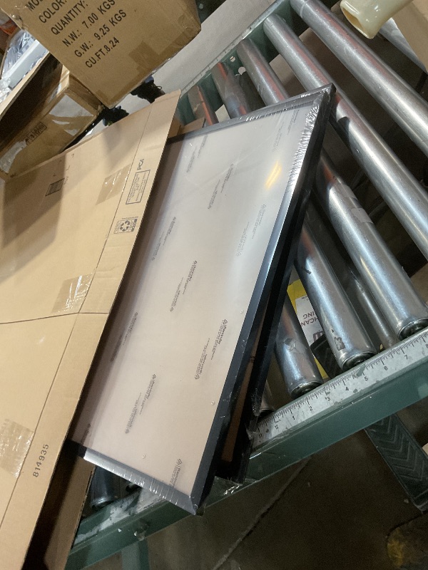 Photo 1 of 15x22 Picture Frame, black 15 x 22 Poster Frame for Horizontal or Vertical Wall Mounting, 3 Pack