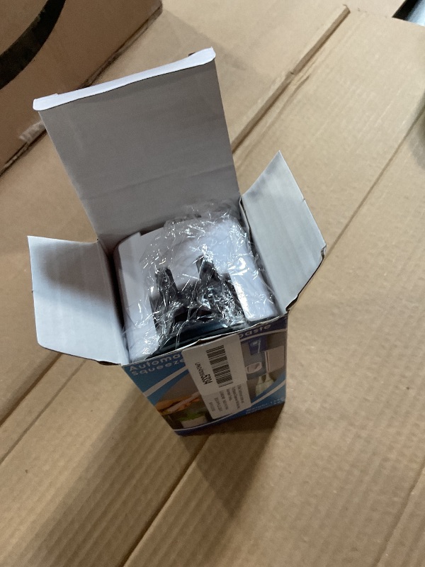 Photo 1 of 2 Slot Plastic Toothbrush Holder and Toothpaste Dispenser Wall Mounted, Automatic Toothpaste Squeezer, 2 in 1 Tooth Brush Toothpaste Organizer for Shower (Black)