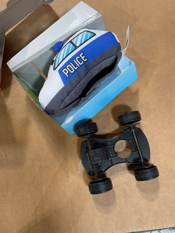 Photo 1 of *STUFF TOY POLICE CAR, NOT RACECAR, REFER TO SECOND PHOTO* 1:43 SFR Ferrari F1 Team Race Car (2023) with Helmet- Leclerc #16