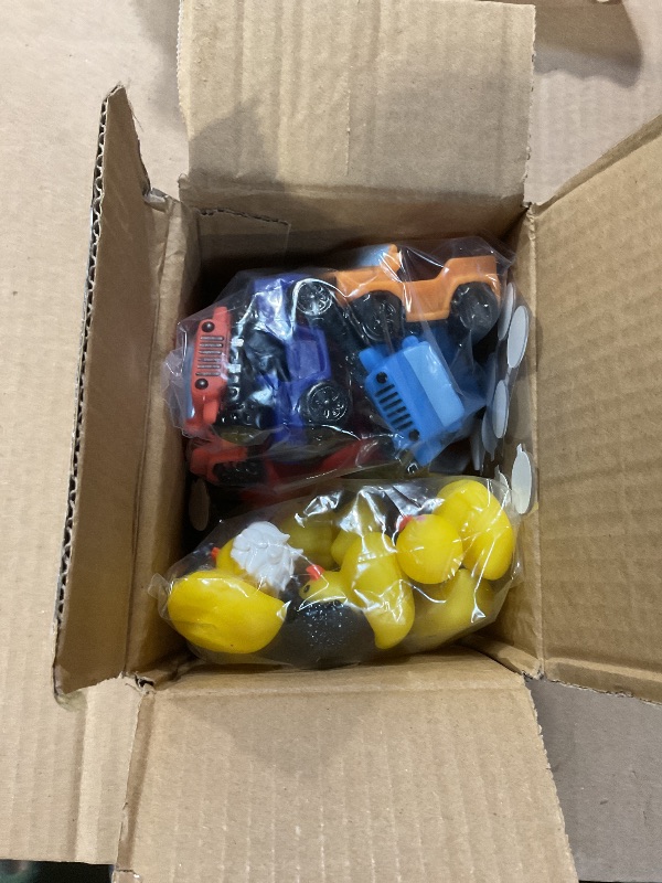 Photo 1 of 20 Pcs Rubber Ducks for Jeeps, 2.8 Inch Ducks for Jeeps, Ducks for Ducking 10 Rubber Ducks Assortment with 10 Cars, Collection Ducks for Jeeps, Birthday Valentines Class Exchange Gifts Party Favors