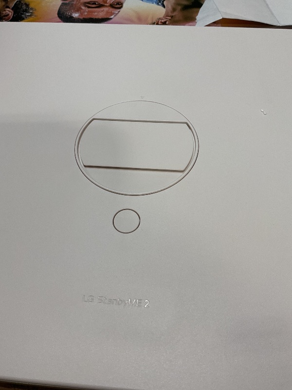 Photo 1 of **COULD NOT GET BASE TO CONNECT**LG 27-Inch StanbyME 2 with Folio Cover, Portable Touch Screen, Dolby Vision, HDR10, Filmmaker Mode, Built-in Battery, Full Swivel Rotation (27LX6TYGA, 2025)