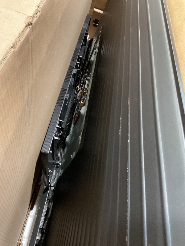 Photo 1 of **BACK PANEL IS LOOSE OR BROKE. SCRATCHES**Samsung 85-Inch Class Crystal UHD U8000F 4K Smart TV (2025 Model) Endless Free Content, Crystal Processor 4K, MetalStream Design, Knox Security, Alexa Built-in