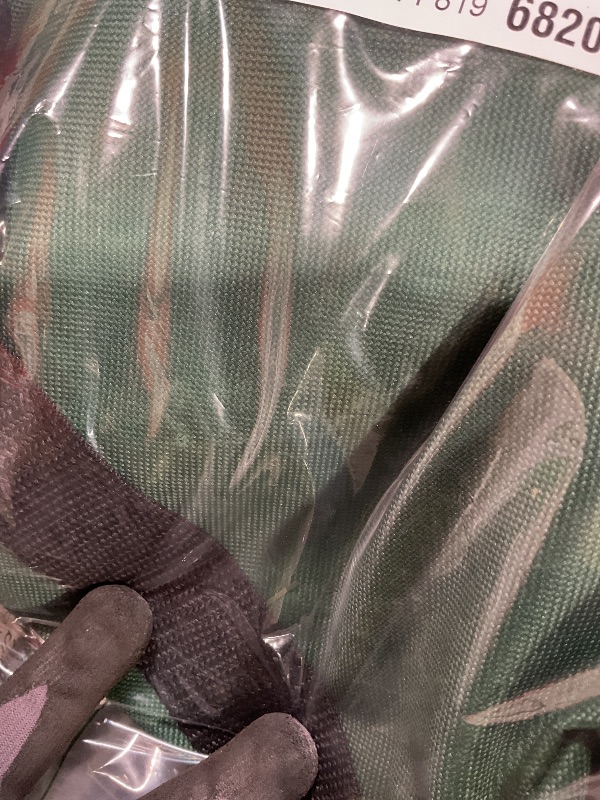 Photo 1 of **DIRT**BROSYDA 7.5Ft Christmas Tree Storage Bag, Fit up to Artificial Xmas Trees, with Double Zipper & Buckle Straps, Handles for Easy Carry, 600D Oxford Fabric Waterproof and Dustproof. (Green)