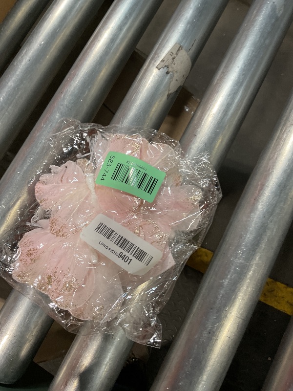 Photo 1 of 16 Pieces Feather 3D Butterfly Wall Decals Gold Glitter Butterfly Decor Stickers for Room Offices Bedroom Bathroom Living Room Decor(Light Pink)