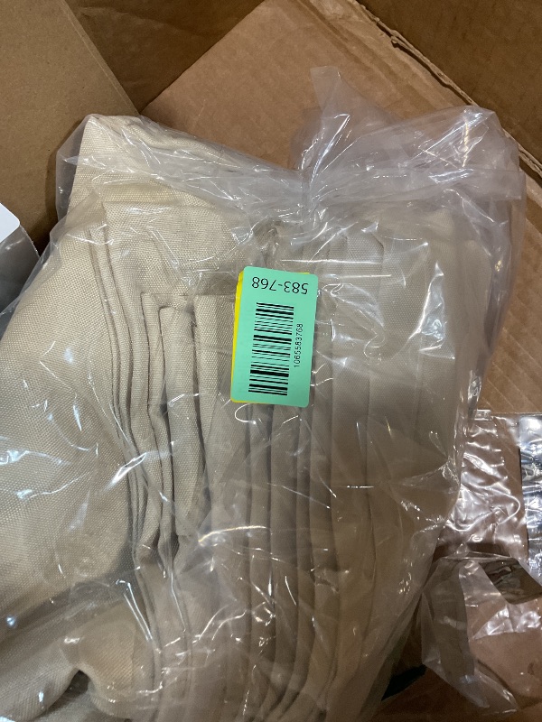 Photo 1 of **POSSIBLY DIRTY/UNKNOWN DAMAGES*** Tan sheets. Size unknown .