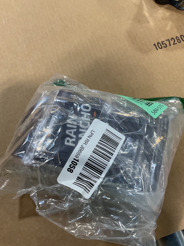 Photo 1 of **5 only**Rain Ponchos Family Pack – Disposable Poncho for Kids with Drawstring Hood, Waterproof, Lightweight & Breathable, Clear & Assorted Colors – Emergency Raincoat for Travel, Theme Parks, Concerts