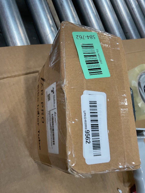 Photo 1 of (6-Pack) AR-PRO 28" 700x20-25c Replacement Road Bike Inner Tubes with 60mm Presta Valves and Free 2 Tire Levers - Bike Tubes for 700x20c, 700x23c, and 700x25c Road Bike Tires