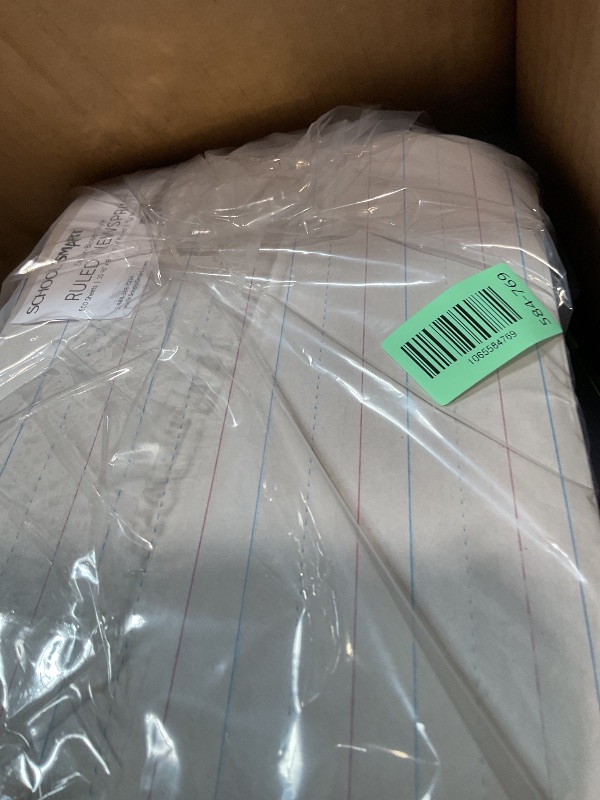 Photo 1 of **FOLDS**School Smart Zaner-Bloser Writing Paper, Handwriting Practice Lined Paper, Grade K Learning, 1-1/8 Inch Rule, 10-1/2 x 8 Inches, 500 Sheets