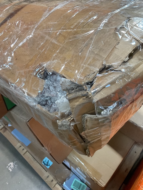 Photo 1 of **SCRPES FROM TRANSPORT **Lutown-Teen Canopy Bed Frame Queen, Four Poster Metal Canopy Queen Bed Frame, Heavy Duty Mattress Foundation with Underbed Storage, No Box Spring Needed, Easy Assembly, Black