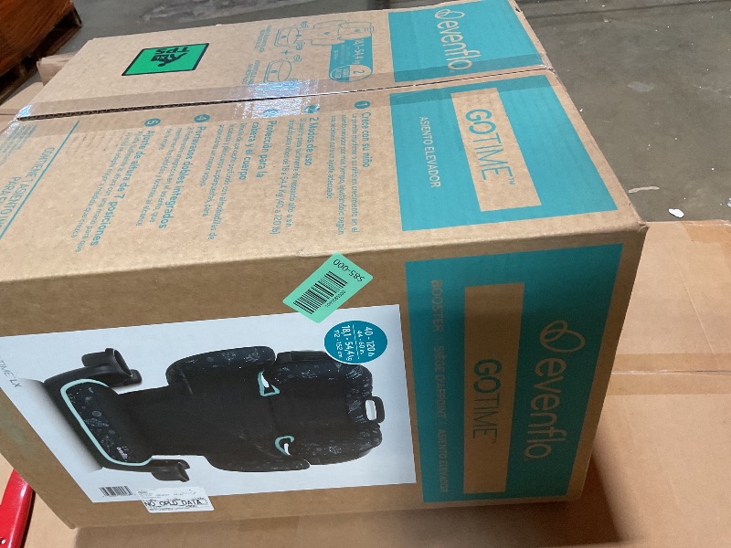 Photo 1 of **SCRAPES FROM TRANSPORT **Evenflo GoTime LX Booster Car Seat (Astro Blue)