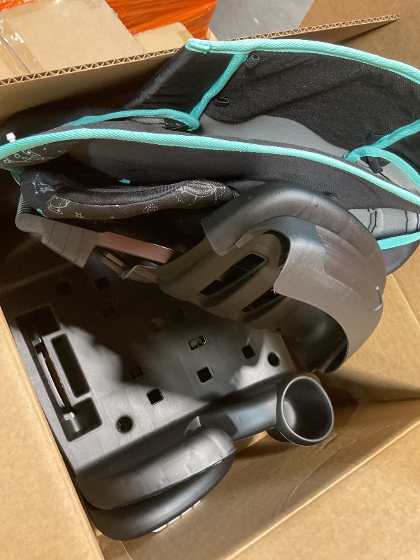 Photo 1 of **SCRAPES FROM TRANSPORT **Evenflo GoTime LX Booster Car Seat (Astro Blue)