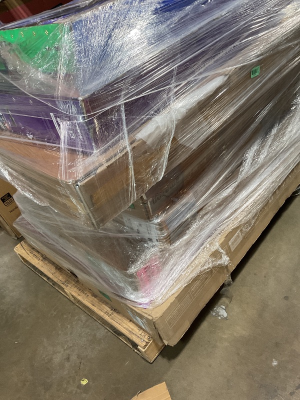 Photo 1 of **FINAL SALE. NO RETURNS. WILL NEED A TRUCK FOR PICKUP. SELLING FOR PARTS** One pallet of 7 broken tvs. 