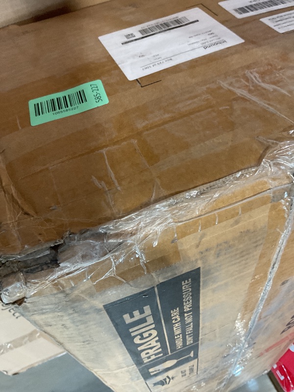 Photo 1 of **2 BOXES**
Rolanstar Bookshelf 6 Tier with 4 Hooks, Reversible Corner Bookshelf, 69" Industrial Wooden Bookcase with Open Shelves and Metal Frame for Living Room, Bedroom, Home Office, Rustic Brown