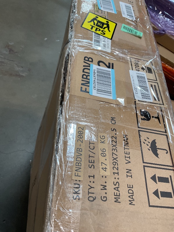 Photo 1 of **SELLING FOR PARTS AS PARTIAL SET. ONE BOX OF TWO**YITAHOME Vanity Desk with Lighted Mirror and Power Outlets, Makeup Vanity Table with Stool with Hidden Storage, 10 Drawers, Tempered Glass Top, 3 LED Colors, Makeup Table Home Furniture