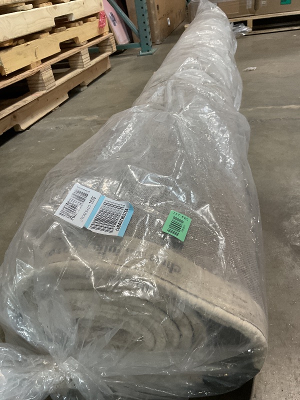 Photo 1 of **DIRT**Loloi Chris Loves Julia Bradley Collection, Ivory & Beige, 9'-3" x 13' Area Rug – Classic Striped Area Rugs for Living Room, Bedroom, Entryway & Hallway, High Traffic Area Home Decor Rug