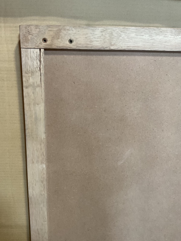 Photo 1 of **SCRAPE. BACK IS CRACKING**Modway MOD-6218-WAL Robbie Queen Wood Headboard, Walnut