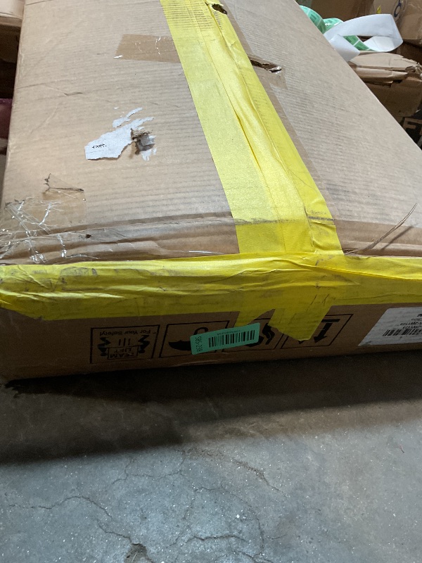 Photo 1 of **SELLING FOR PARTS. MAJOR DAMAGE TO BIG PIECES**LITTLE TREE Console Table with Storage, 63-Inch Narrow Long Sofa Table, Entryway Table with 6 Cubes, Farmhouse Storage Shelves for Entryway, Living Room